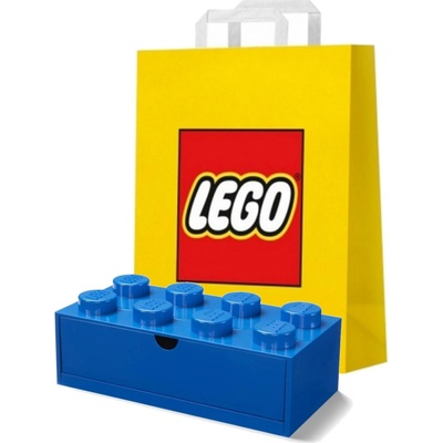 LEGO® 40211731 Desk 8 modrý – Zboží Dáma