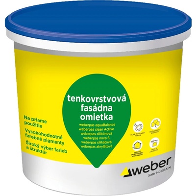 Weber weberpas aquaBalance Roztieraná omietka 1,5 mm 2 kg