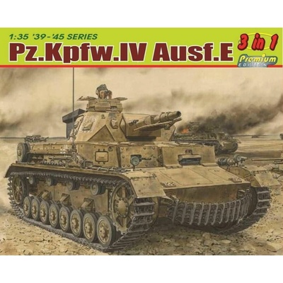 DRAGON Model Kit tank 6874 Pz.Kpfw.IV Ausf.E 3 in 1 1:35