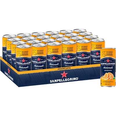 San Pellegrino Naturali Aranciata 24 x 330 ml