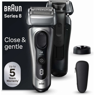 Braun Series 8 8517s Wet&Dry Galvano Silver