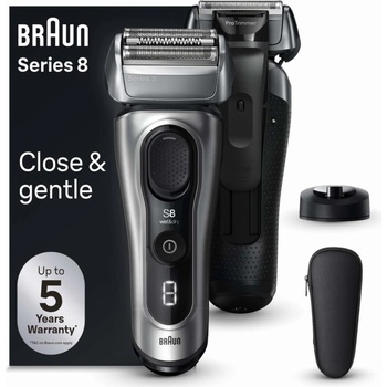 Braun Series 8 8517s Wet&Dry Galvano Silver