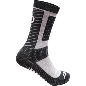 Sensor Pro merino crew черно, бяло 9-11 (24200046)