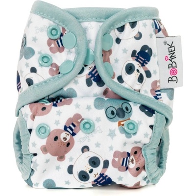 Bobánek Novorozenecké svrchní kalhotky PAT Medvídci v triku