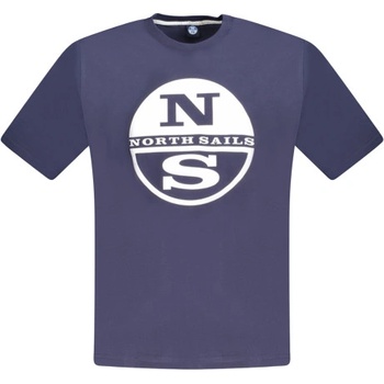 North sails Тениска с къс ръкав за мъже north sails, Размер l, Цвят Синьо (996017000_bl0802)