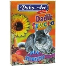 DAKO-ART Dadik Fructo s ovocím pre činčily 500 g