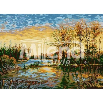 Milena Style Златно езеро - гоблен със схема