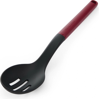 Lžíce na vaření KitchenAid Classic Collection 34 cm děrovaná červená KHA004OHEREG