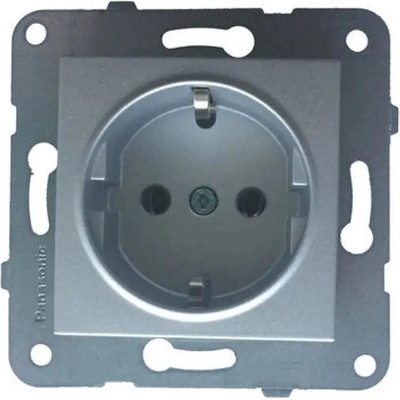 Panasonic КОНТАКТ ЕДИНИЧЕН МЕХАНИЗЪМ СИВ panasonic karre plus (8691136103035)