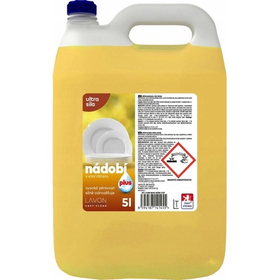 Lavon prostředek na mytí nádobí Citron 5 l