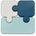 Melii Детска кутия за храна Melii Luxe - Puzzle, 850 ml, синя (ML40020)