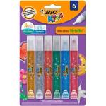 BIC ДЕТСКО БЛЕСТЯЩО ЛЕПИЛО МЕТАЛИК 6 bic (bic 893269)