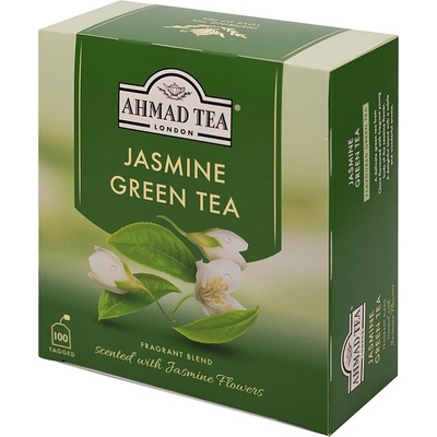 AHMAD TEA Jasmin green tea zelený čaj 100 vrecúšok