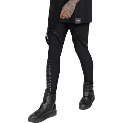 KILLSTAR мъжки панталони KILLSTAR - Nights Of Obsidian - Black - KSRA013861