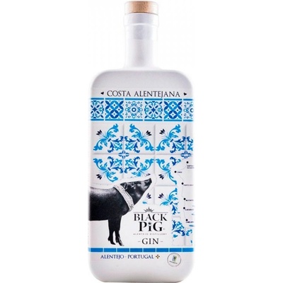 Gin Black Pig Costa Alentejana 40% 0,5 l (holá láhev)