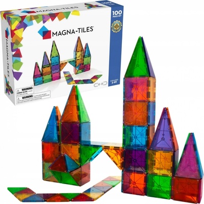 Magna-Tiles Magnetická stavebnica 100 ks