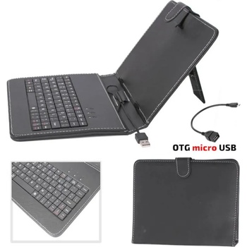Image 1 of Kалъф за таблет 8" инча с клавиатура + OTG кабел на micro USB