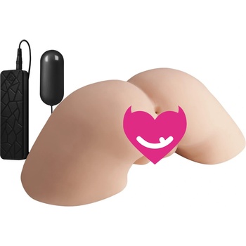 Image 1 of NMC XXX To-Go Emery Pussy & Ass Vibrating Masturbator with Controller