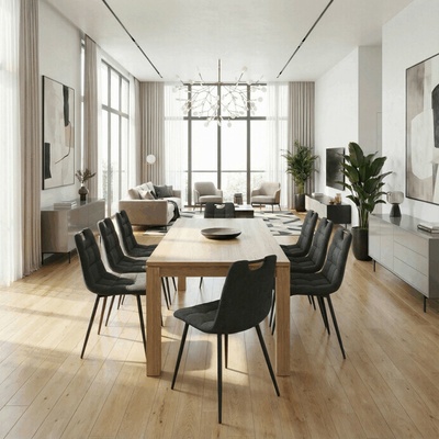 Autronic Partitura DCL-V2017BK2 hladká látka černá – Zbozi.Blesk.cz