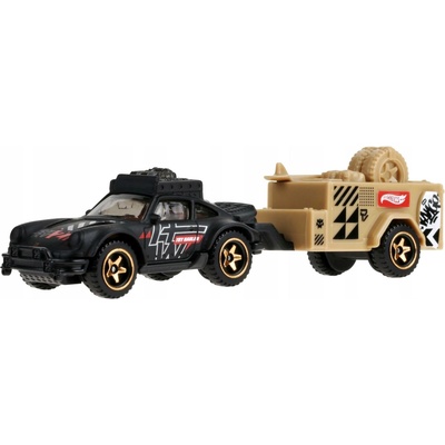 Mattel Hot Wheels auto s přívěsem Porsche 911 Off-Roader
