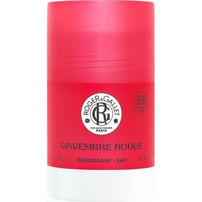 Roger & Gallet Gingembre Rouge tuhý deodorant bez obsahu hliníkových solí pro ženy 50 g – Hledejceny.cz