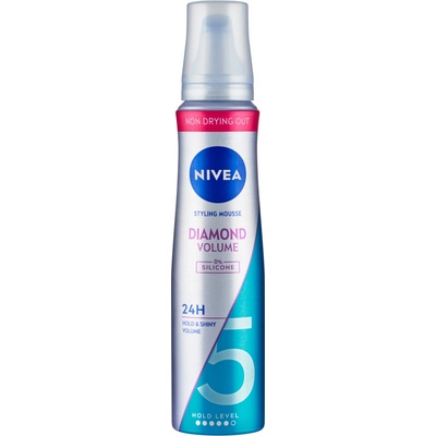 Nivea Diamond Volume pěnové tužidlo pro oslňující objem 150 ml – Zboží Dáma
