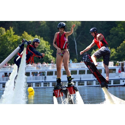 Univerzální poukaz pro 2 osoby 60 min Flyboarding Hoverboard nebo Jetpack výběr na místě