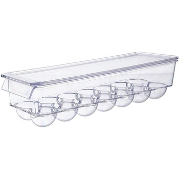 ORION Пластмасова кутия за яйца за хладилник, 14 отделения (2092)