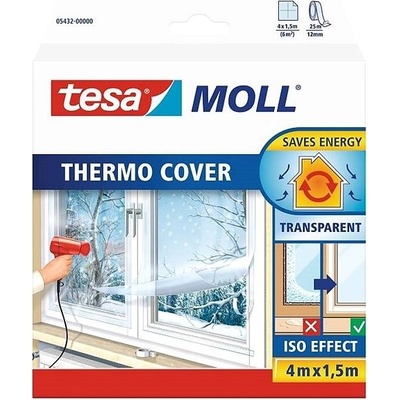 tesamoll Thermo Cover průhledná izolační fólie 4 m x 1,5 m – Zboží Mobilmania