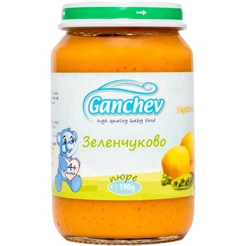 Ганчев пюре зеленчуково с ориз - 190 г