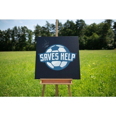 Saves help - Fotbal Obraz SAVES HELP - Alternative logo - 005