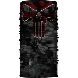 WARAGOD Värme многофункционален шал, Bloody Punisher Skull (WAR001906)