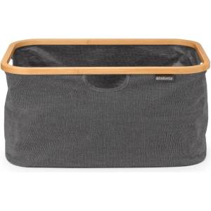 Brabantia Панер за пране Brabantia Linn 40L, Pepper Black, сгъваем (1008915)