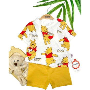 Myrat Baby Комплект къси гащи и къс ръкав Мечо Пух