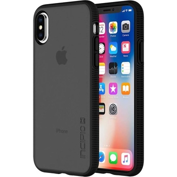 Incipio Octane Case - удароустойчив хибриден кейс за iPhone XS, iPhone X (черен)