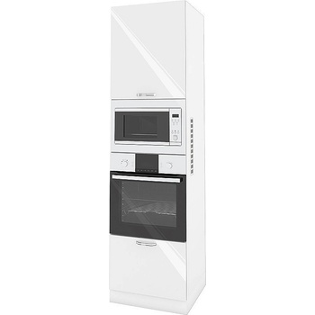 ИРИМ Колонен кухненски шкаф Сити БФ-Бяло гланц-05-48 60 см