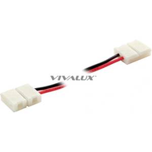 VIVALUX КОНЕКТОР ЗА LED ЛЕНТА VIVALUX ЪГЛОВ МЕКА ВРЪЗКА 12V 8мм 12x16x5мм 2бр (VIV003908)