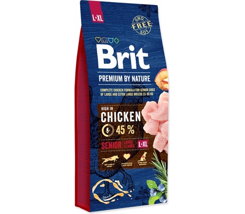 Brit Premium by Nature Senior L-XL Chicken 15 kg