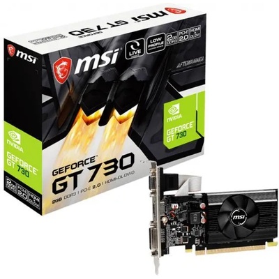 MSI GeForce GT 730 2GB GDDR3 64bit (N730K-2GD3/LP/V809-4030R)