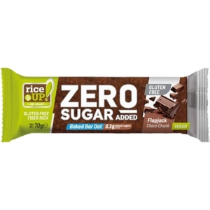 RiceUP! Flap Jack Zero Sugar Bar | with Chocolate Coating [70 грама] Двоен шоколад