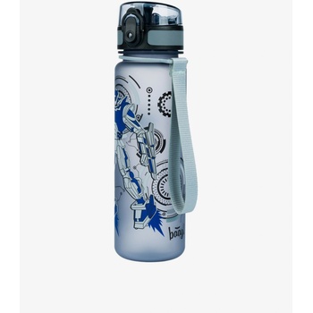 BAAGL Сива бутилка за пиене tritan robots, 500 ml Baagl BAAGL | Siv | Момичешки | ЕДИН РАЗМЕР