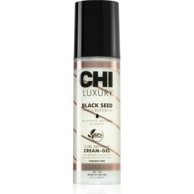 CHI Haircare Luxury Black Seed Oil Curl Defining Cream Gel крем-гел за оформяне на къдрици 148ml