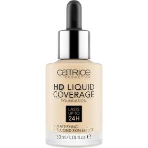 Catrice CA HD LIQUID COVERAGE MAKE-UP 30 ML/ 002 PORCELAIN BEIGE make-up 002 Porcelain Beige