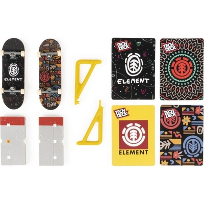 Tech Deck Fingerboard dvojbalení s překážkou Element – Zboží Dáma