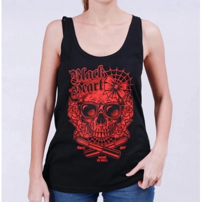 Black Heart tielko DEAD BEAUTY čierna