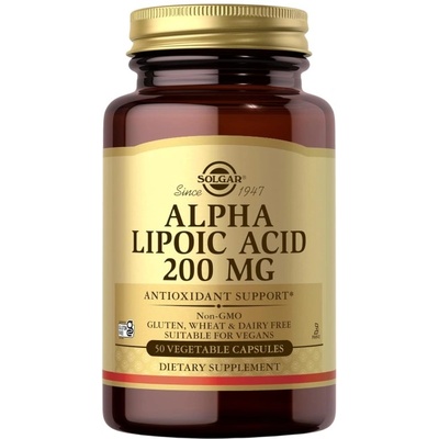 Solgar Alpha Lipoic Acid 200 mg [50 капсули]