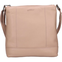 Justified dámská kožená crossbody kabelka Magda béžová