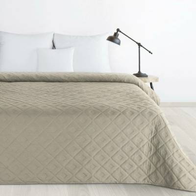 Design 91 PŘEHOZ NA POSTEL ALARA6 200X220 CM TMAVĚBÉŽOVÝ