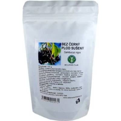 Zelené Drahokamy Černý bez plod 100 g