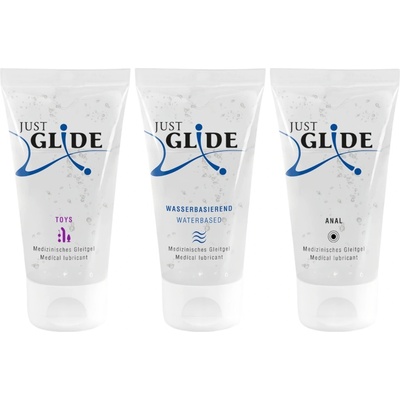 Just Glide Комплект лубриканти Just Glide (3x50мл)